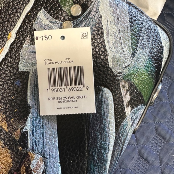 Coach Rogue Slim brief 25 X Mint + Serf - Picture 10 of 11